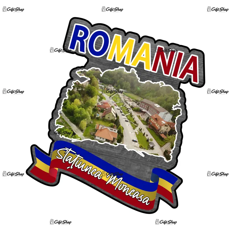 Moneasa, romania, magnet frigider mgs170